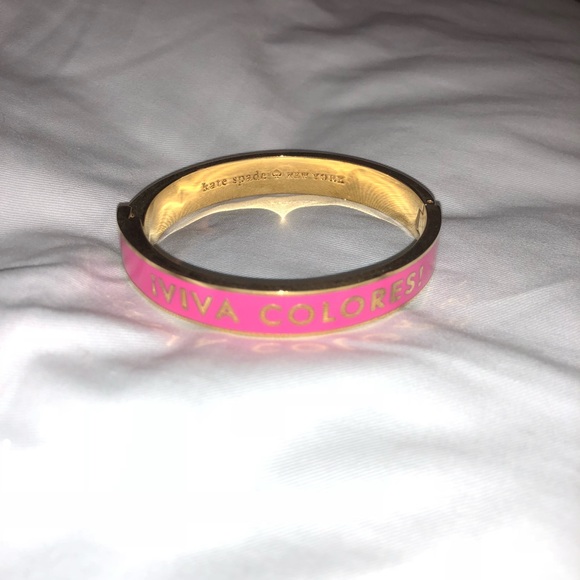 Double sided pink and orange Kate spade bangle - Picture 6 of 6